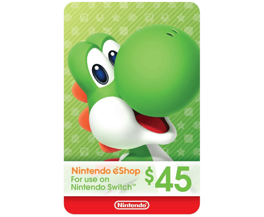 NINTENDO ESHOP CARD CODE $45