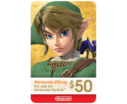 NINTENDO ESHOP CARD CODE $50