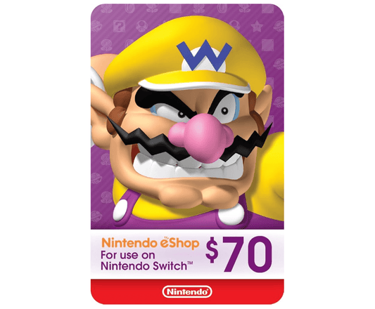 NINTENDO ESHOP CARD CODE $70