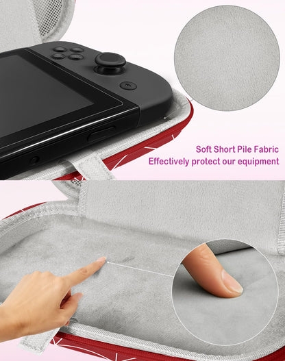 Nintendo Switch 2 Carrying Case - Red Cute Gurgitat