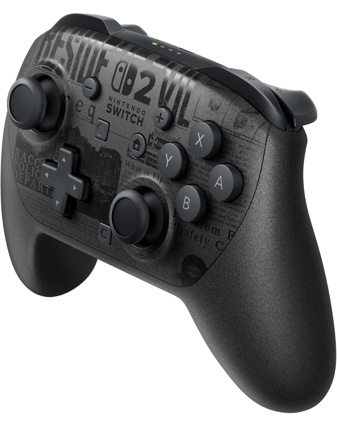 NINTENDO SWITCH 2 PRO CONTROLLER RESIDENT EVIL REQUIEM LIMITED EDITION