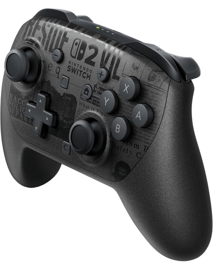 NINTENDO SWITCH 2 PRO CONTROLLER RESIDENT EVIL REQUIEM LIMITED EDITION