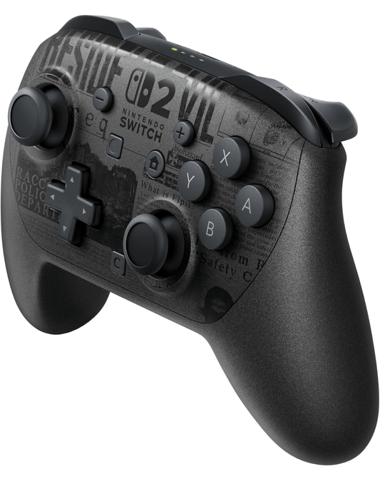 NINTENDO SWITCH 2 PRO CONTROLLER RESIDENT EVIL REQUIEM LIMITED EDITION