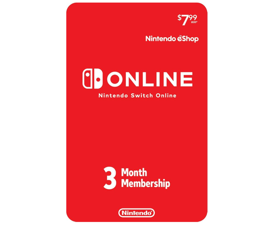 NINTENDO SWITCH ONLINE 3 MESES