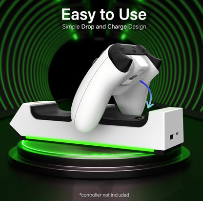 Nyko Charging Station for Xbox Series XS & Charge Base for 2 Controllers Nyko