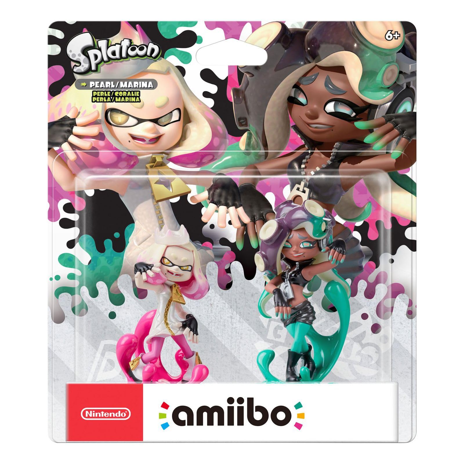 Off the Hook Set amiibo - Pearl and Marina - Splatoon Collection (Nintendo Switch/ Wii U/ 3DS) Nintendo