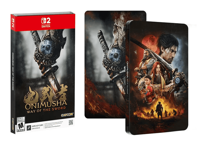 Onimusha: Way of the Sword Limited Steelbook Edition Switch 2 EASY GAMES