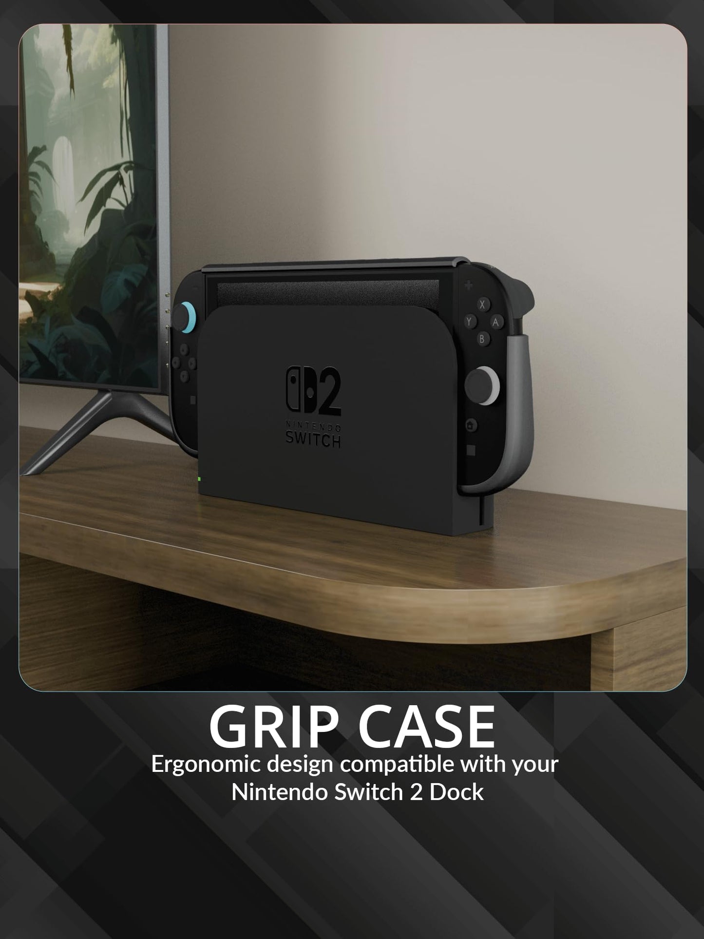 Orzly Accessories Bundle Carry Case & Screen Protector for Nintendo Switch 2 Orzly