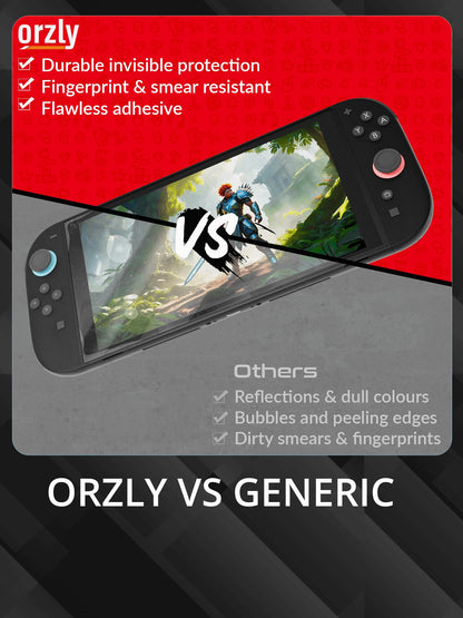 Orzly Accessories Bundle Carry Case & Screen Protector for Nintendo Switch 2 Orzly