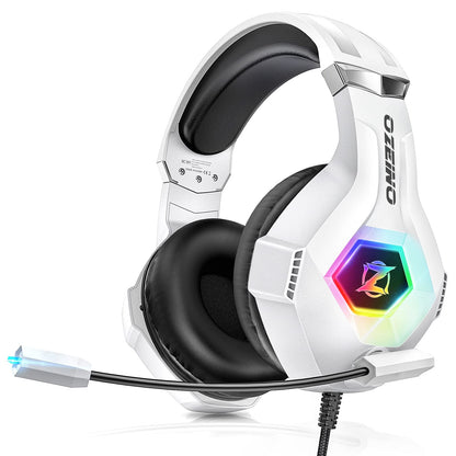 Ozeino Gaming Headset for PC, Ps4, Ps5, Xbox Headset with 7.1 Surround Sound Ozeino