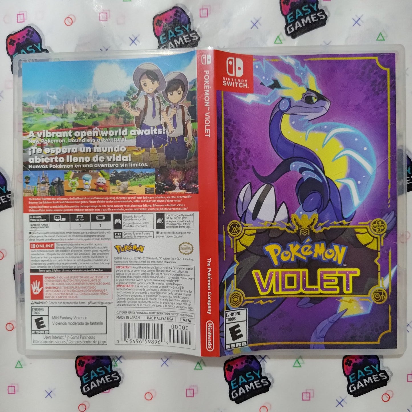 POKEMON VIOLET SWITCH easy video game