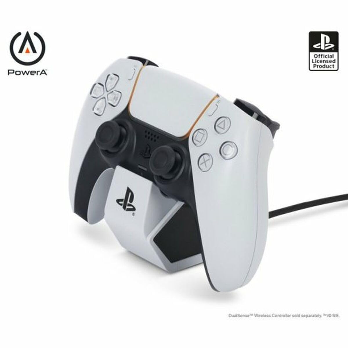 PowerA Solo Charging Station for DualSense Wireless Controllers - White PowerA