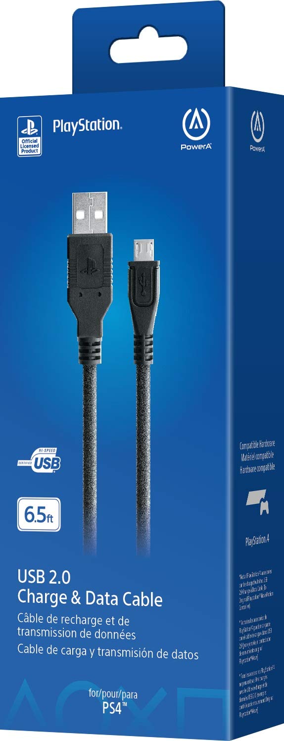 PowerA USB Charging Cable for Playstation 4 PowerA