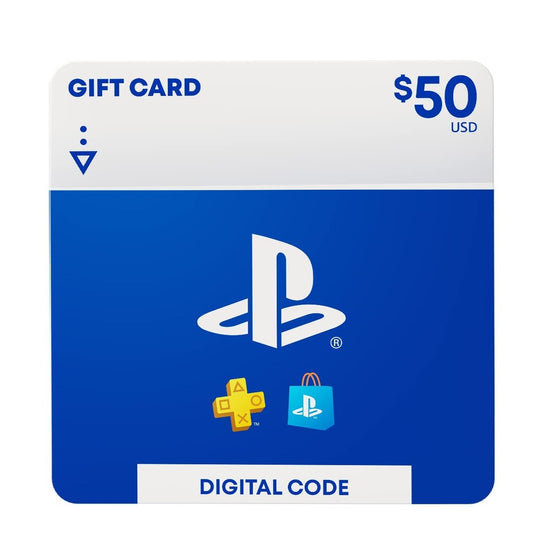 PSN - PLAY STATION NETWORK CARD $50 easy video game