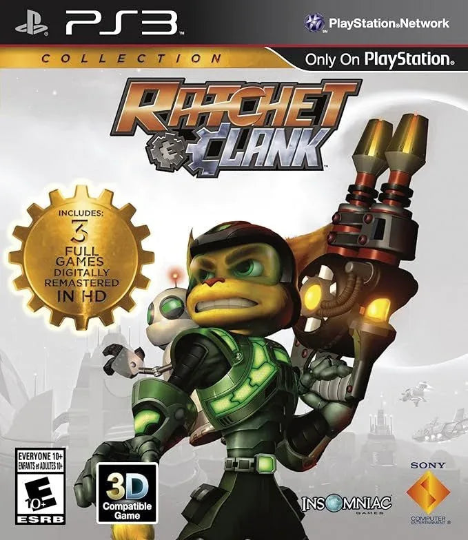 RATCHET AND CLANK COLLECTION PS3 EASY GAMES
