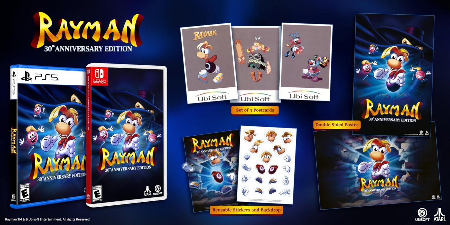 Rayman: 30th Anniversary Edition - PlayStation 5 Atari