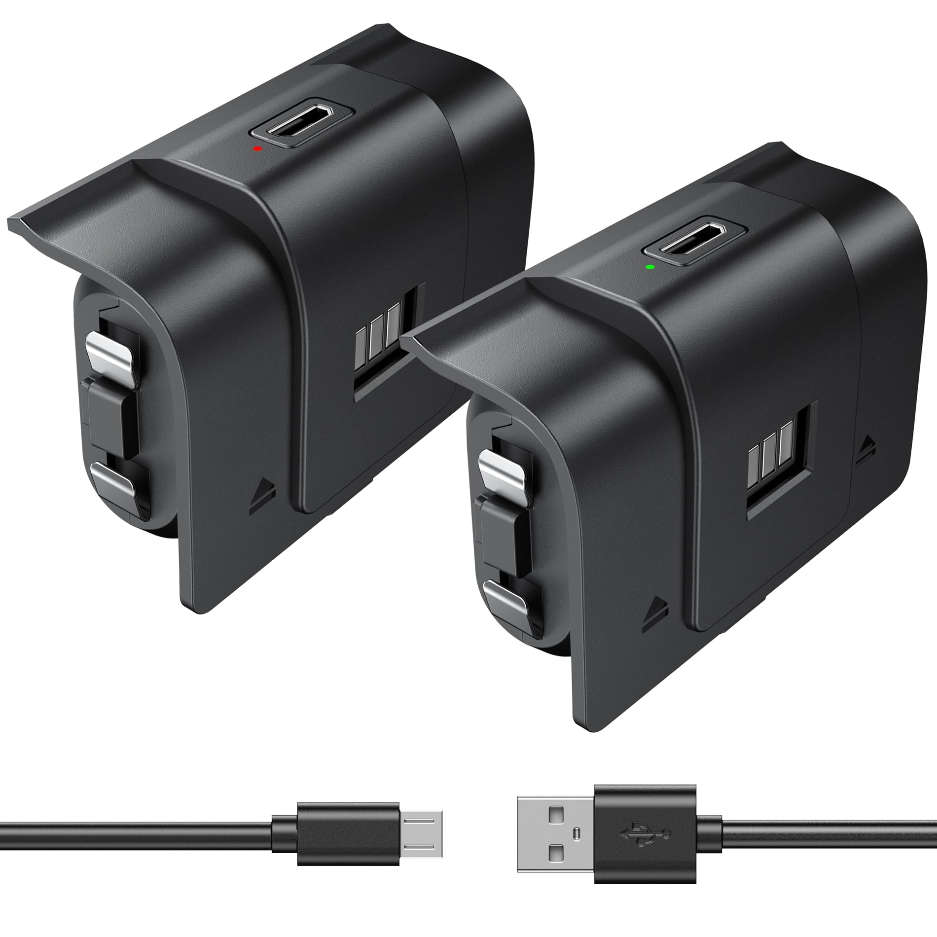Rechargeable Xbox Controller Battery Pack, Play & Charge Kit for Xbox One/Xbox Series X|S 6amLifestyle