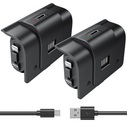 Rechargeable Xbox Controller Battery Pack, Play & Charge Kit for Xbox One/Xbox Series X|S 6amLifestyle