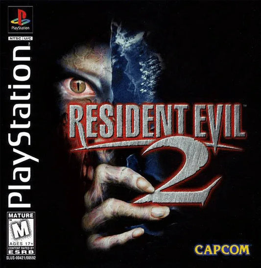 RESIDENT EVIL 2 PS1 easy video game