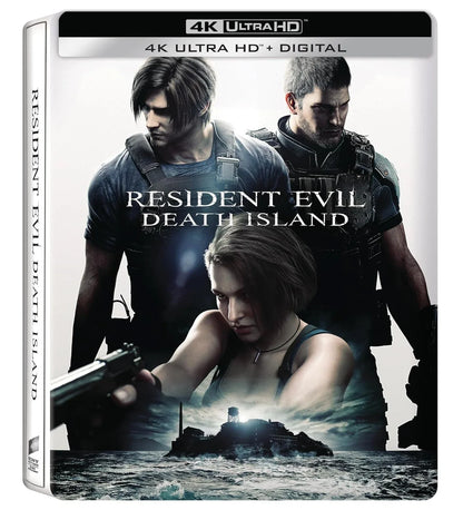 RESIDENT EVIL DEATH ISLAND BLU RAY 4K easy video game