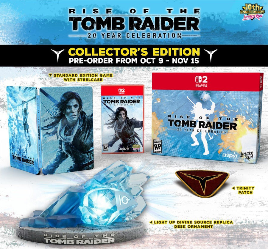 Rise of the Tomb Raider: 20 Year Celebration - Collector's Edition Switch 2 EASY GAMES