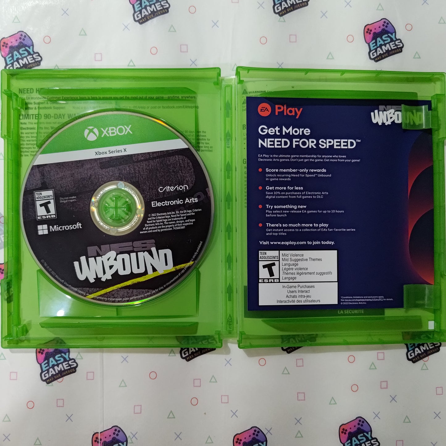 NEED FOR SPEED UNBOUND XBOX SERIES X