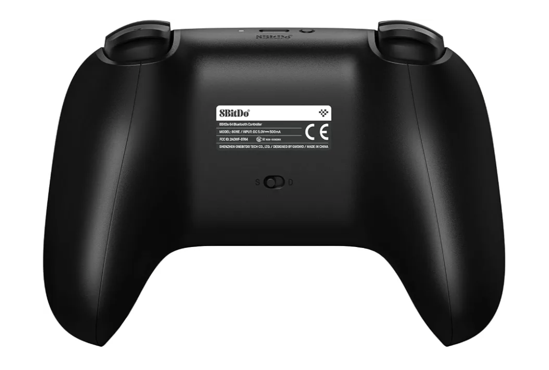 8BitDo 64 Control Bluetooth para Switch, Switch 2, Windows, y Android