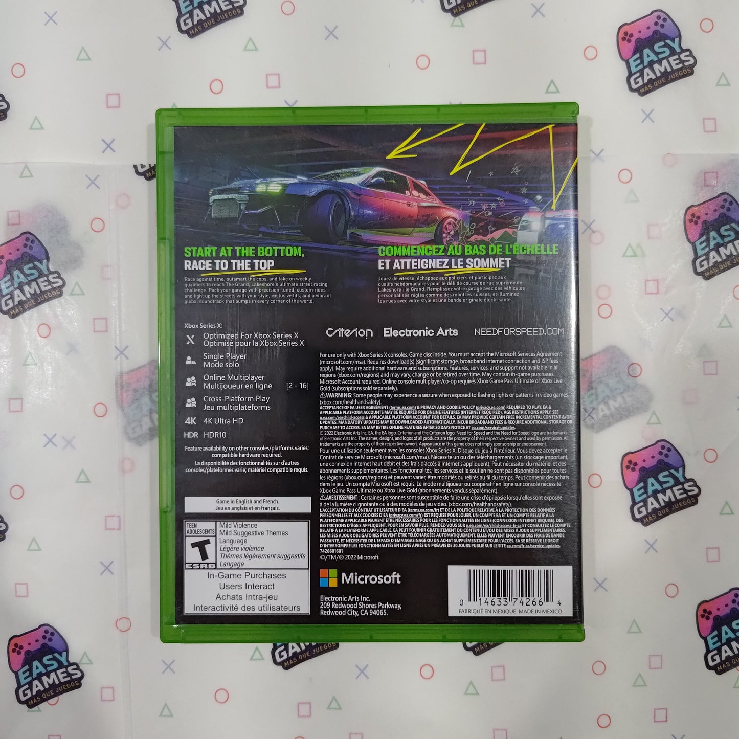 NEED FOR SPEED UNBOUND XBOX SERIES X