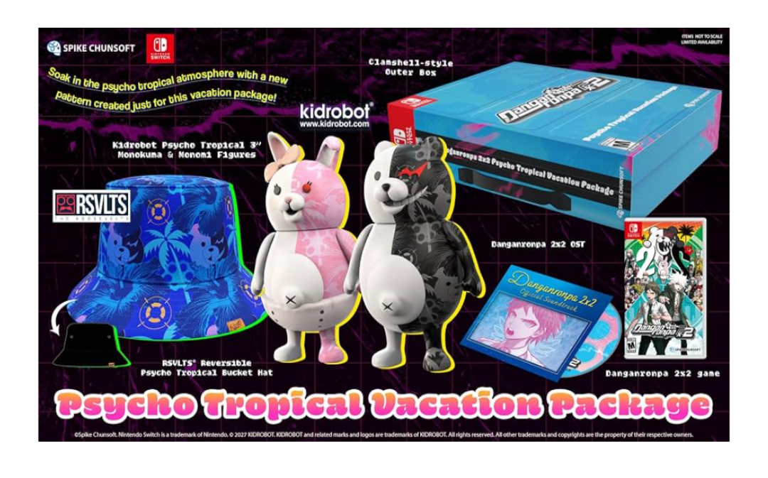 Danganronpa 2x2 Psycho Tropical Vacation Package Edition - Nintendo Switch