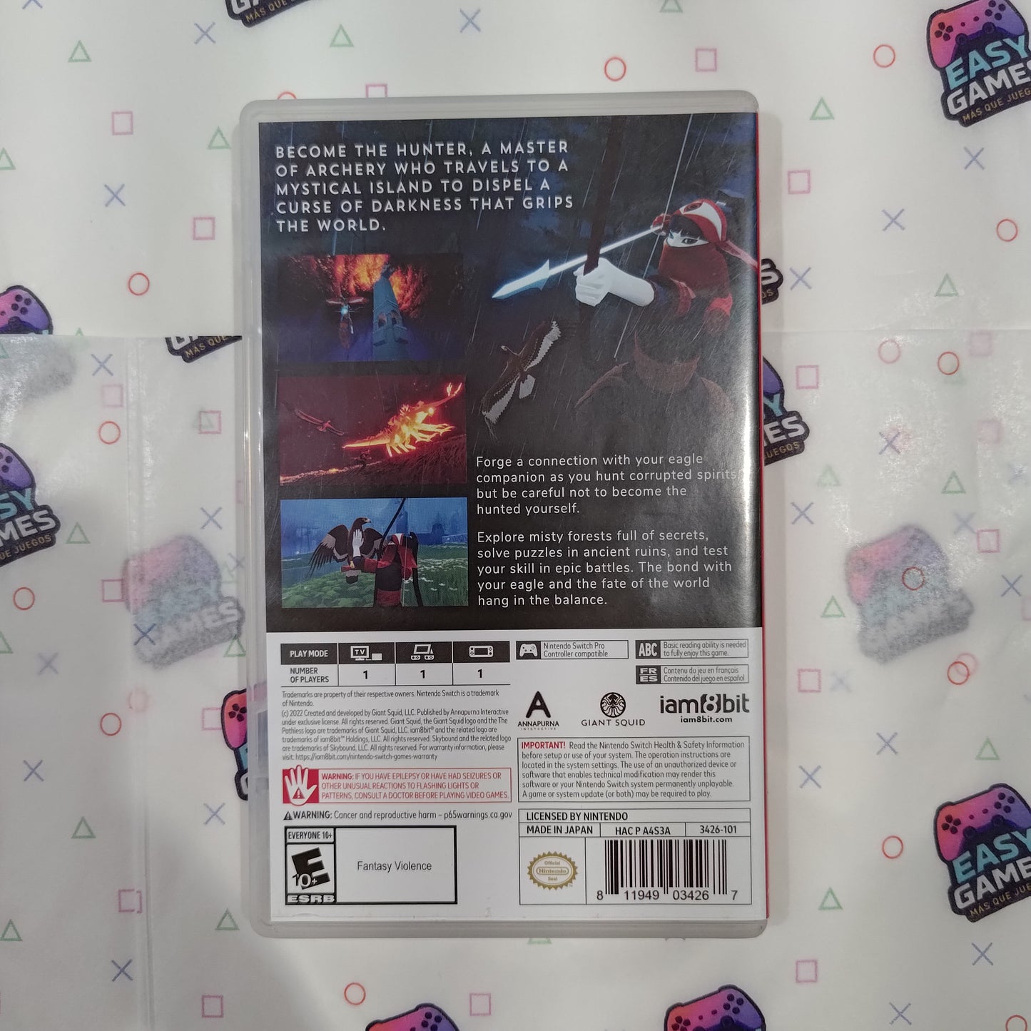 THE PATHLESS NINTENDO SWITCH