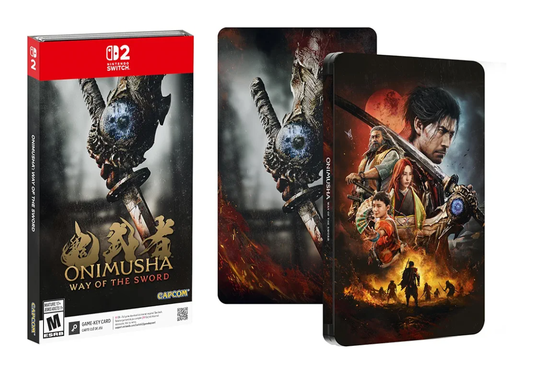 Onimusha: Way of the Sword Limited Steelbook Edition Switch 2