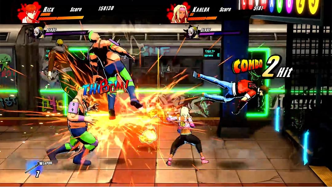 Rushing Beat X: Return of Brawl Brothers - PlayStation 5 Clear River Games