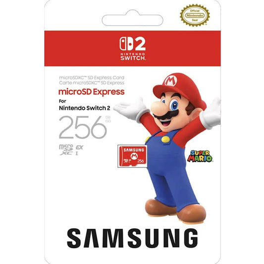Samsung microSD Express Card – 256GB for Nintendo Switch™ 2 Nintendo