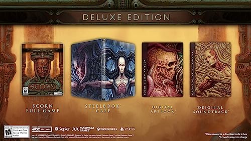 Scorn Deluxe Edition (PS5) Maximum Entertainment