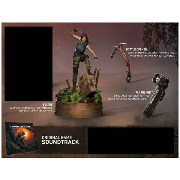 SHADOW OF THE TOMB RAIDER ULTIMATE COLLECTOR'S *NO GAME Easy Video Game