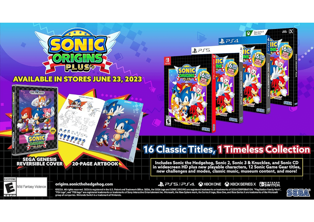 SONIC ORIGINS PLUS PS5