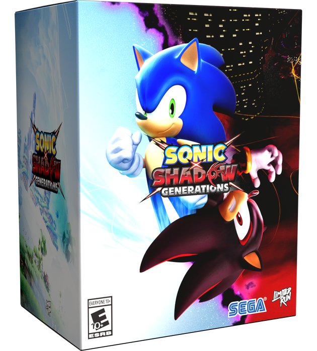 SONIC SHADOW GENERATIONS COLLECTORS EDITION *LIMITADO