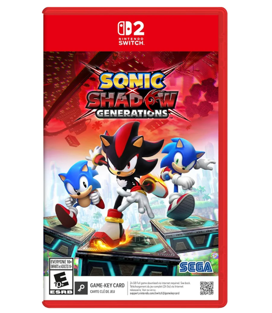 SONIC X SHADOW GENERATIONS SWITCH 2 easy video game