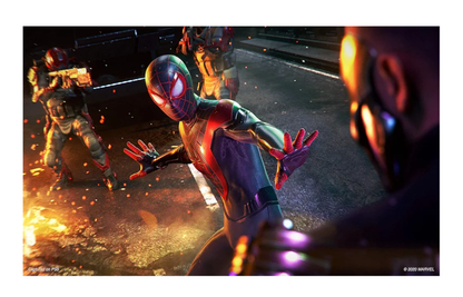 SPIDER-MAN MILES MORALES PS4 easy video game