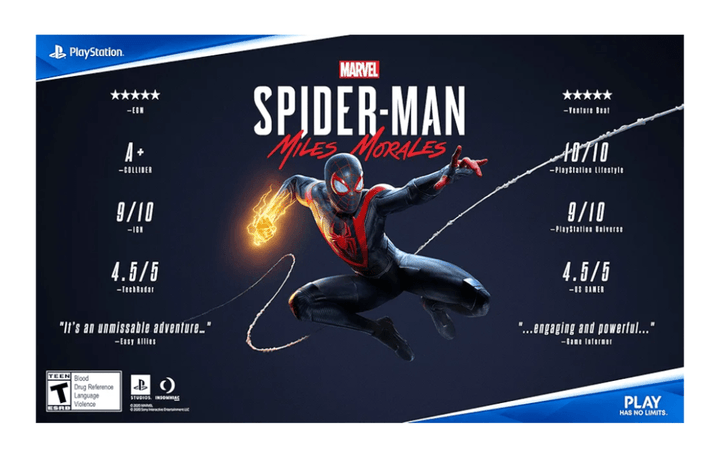 SPIDER-MAN MILES MORALES PS4 easy video game