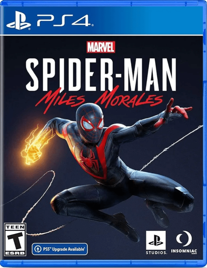SPIDER-MAN MILES MORALES PS4 easy video game