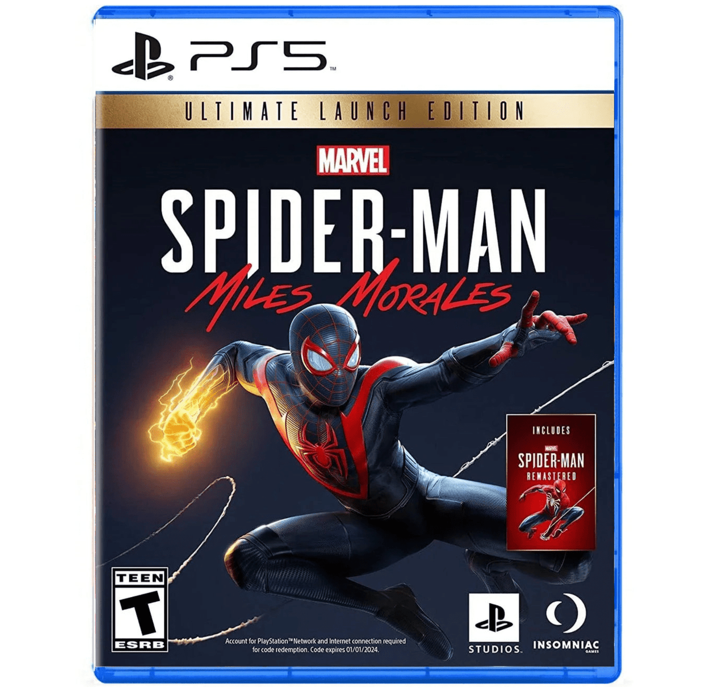 SPIDER-MAN MILES MORALES ULTIMATE PS5 easy video game