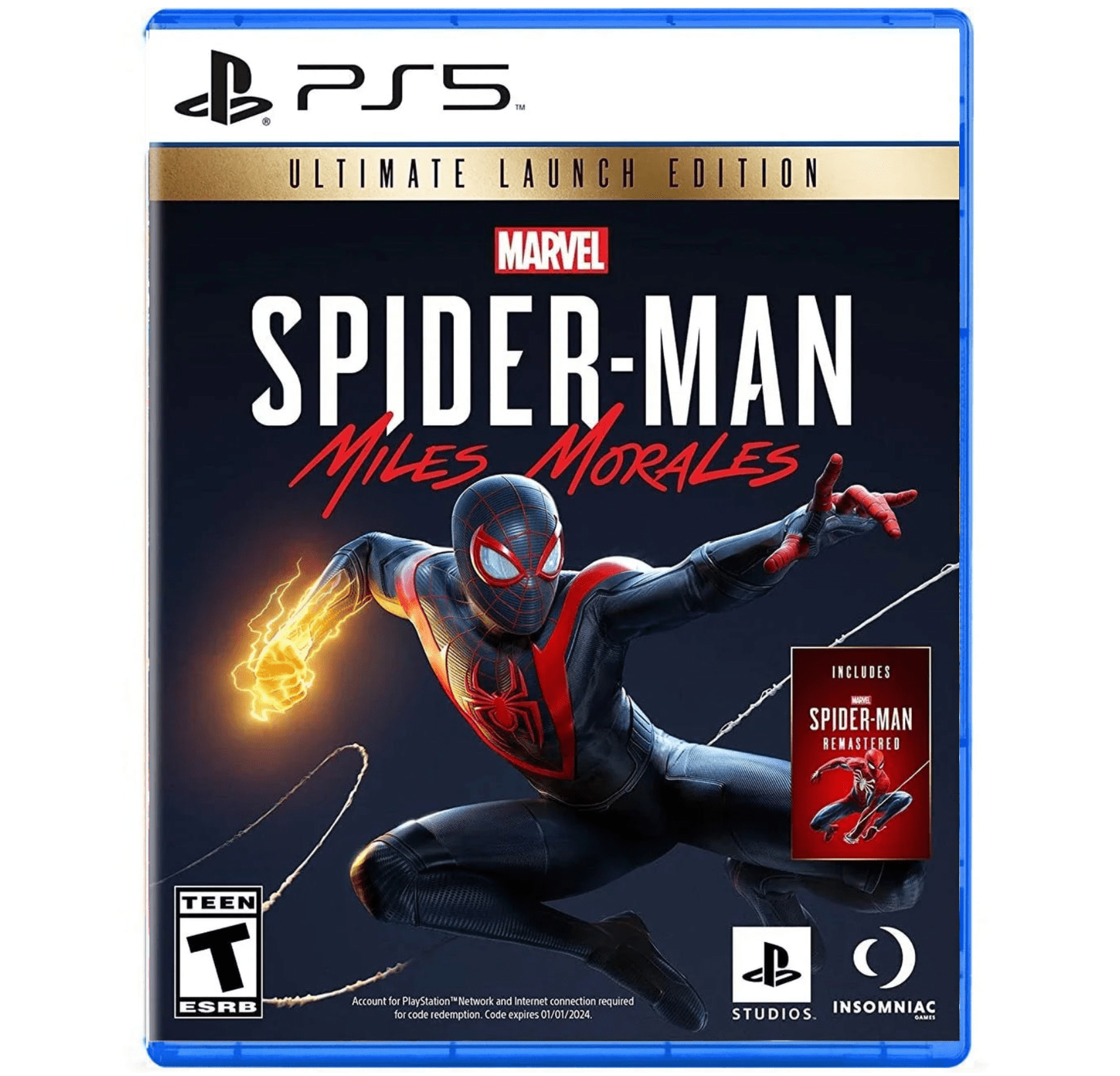 SPIDER-MAN MILES MORALES ULTIMATE PS5 easy video game
