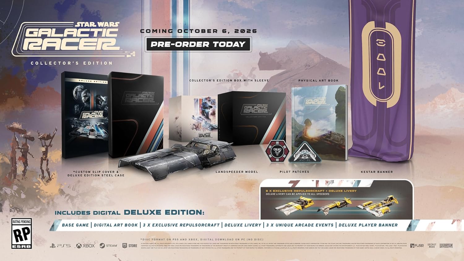 Star Wars Galactic Racer Collector's Edition - Xbox Series X Deep Silver