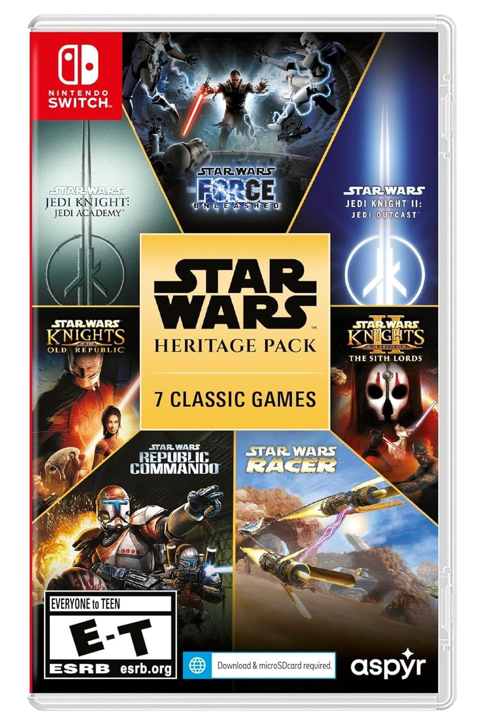 STAR WARS HERITAGE PACK SWITCH