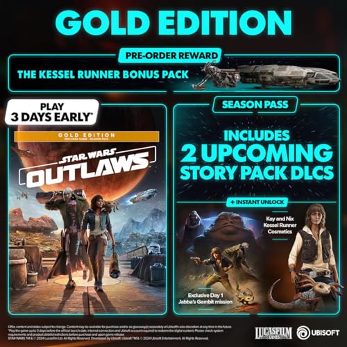 Star Wars Outlaws - Limited Edition (Amazon Exclusive), Xbox Series X Ubisoft