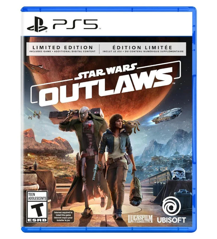STAR WARS OUTLAWS LIMITED EDITION PS5 easy video game