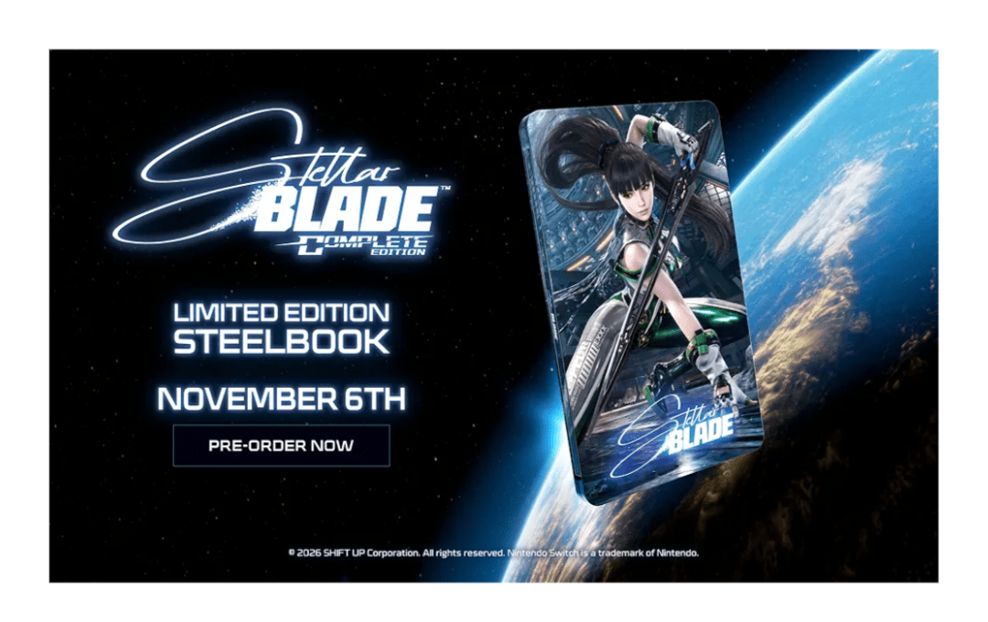 Stellar Blade Complete Steelbook - Nintendo Switch 2 - EASY GAMES