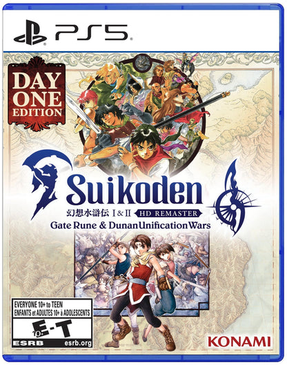 Suikoden I & II HD Remastered PS5 Konami