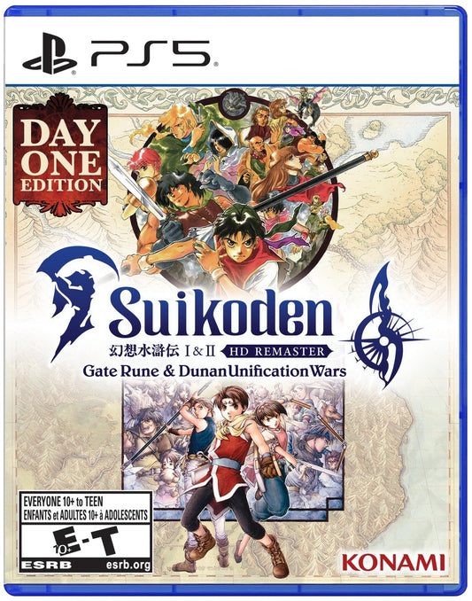 Suikoden I & II HD Remastered PS5 Konami